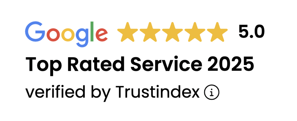 Dr. Malfair Dental Google Top Rated Service Provider Badge, 5 Stars