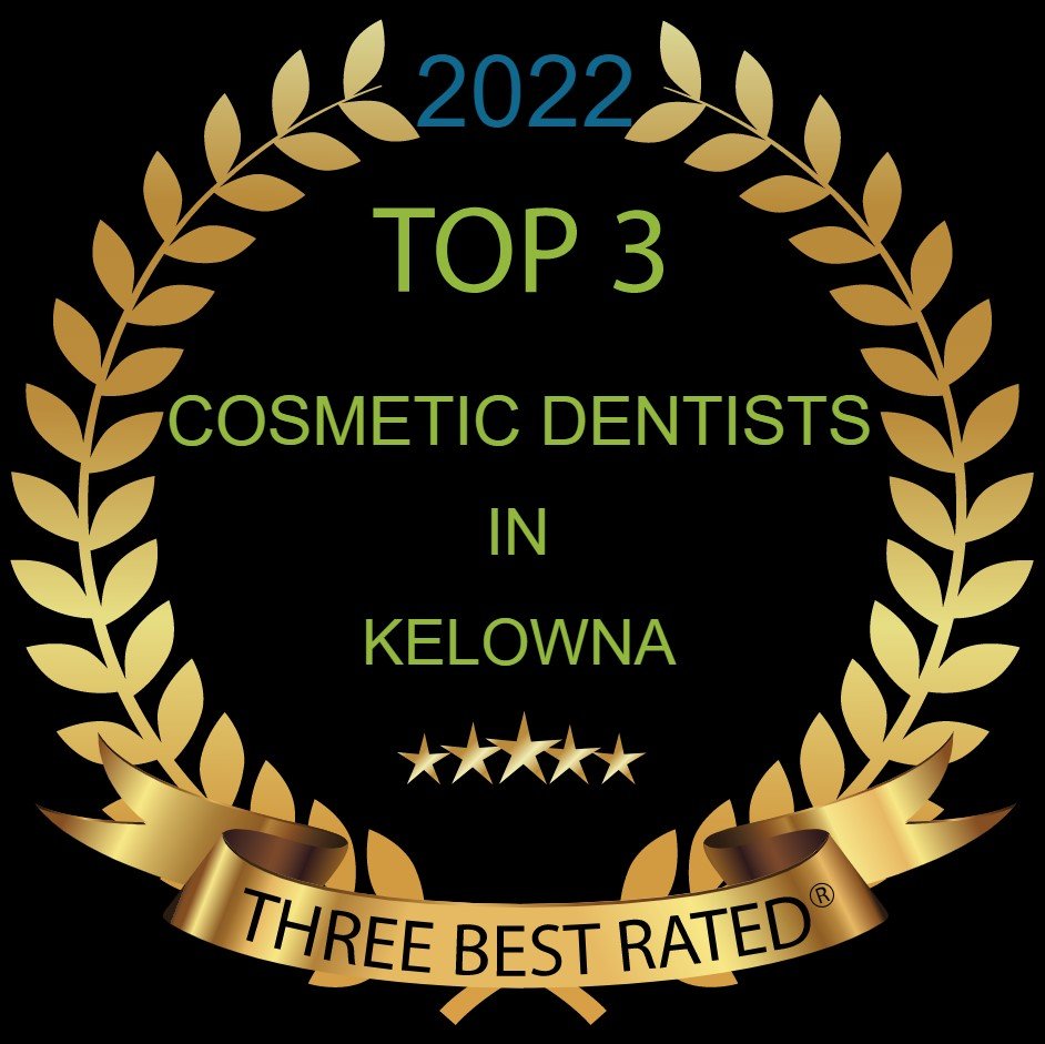 Top 3 Cosmetic Dentists Kelowna Award 2022